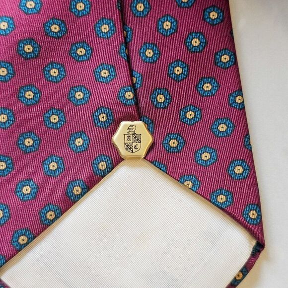 Vintage All Silk by Arden 100% Silk Classic Tie - Picture 3 of 7